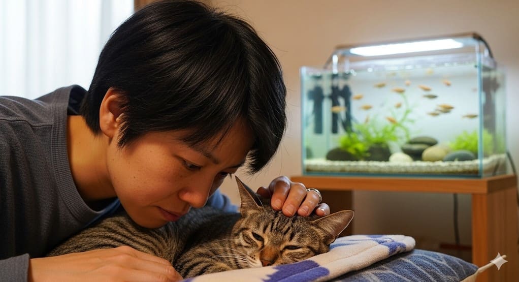 猫がメダカを食べてしまった場合の対処