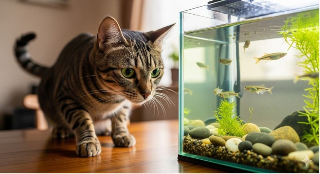 猫がメダカに与えるリスク