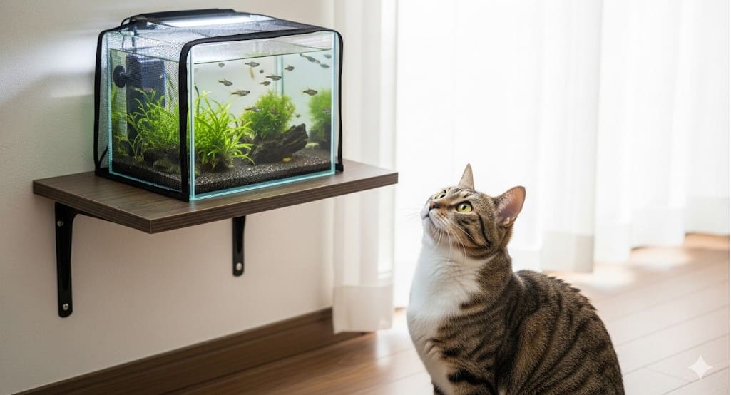 室内でのメダカ飼育対策