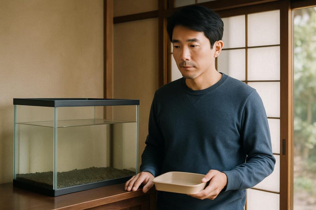 めだかが消えた まずは冷静に状況を確認しましょう