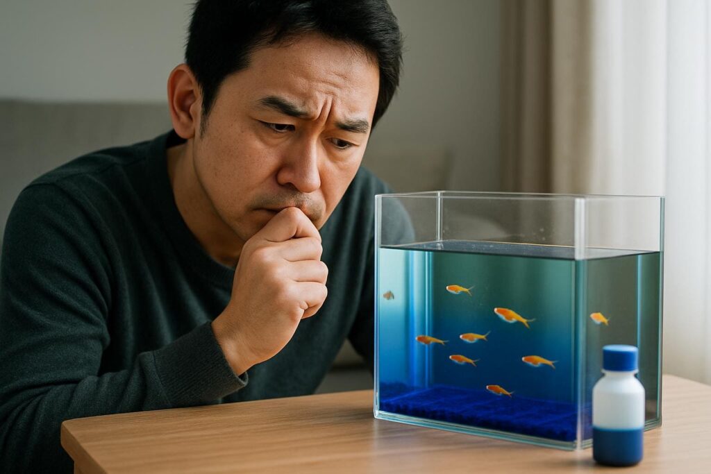 メダカの卵にメチレンブルーはいつまで使うべきか